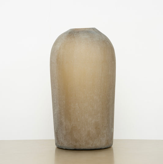 Vase with rough cut - Xlarge